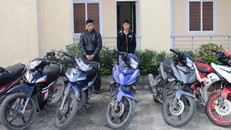 Các đối tượng cùng tang vật. 