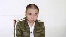 Đối tượng Nguyễn Đức Huy tại cơ quan điều tra