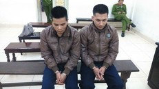 Các bị cáo tại tòa