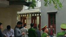 Ngôi nhà nơi phát hiện thi thể ông Lâm