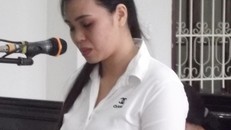 Bị cáo Lê Thị Bé tại phiên xét xử.