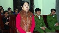 Bị cáo Nguyễn Thị Hàn tại phiên tòa xét xử sơ thẩm