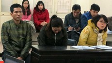 Các bị cáo tại tòa