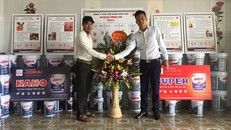 Hình ảnh quảng cáo khác xa so với thực tế của sơn Joshu