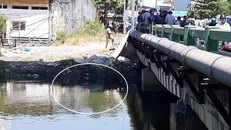 Thi thể nam thanh niên được phát hiện dưới chân cầu Sài Gòn.