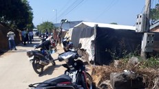 Nạn nhân Đinh Quốc Hùng được gia đình đem về mai táng tại nhà riêng. 