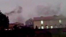 Lò đốt rác thải y tế xả khói, gây ô nhiễm môi trường