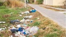 Rác thải chất thành từng bãi quanh các khu dân cư