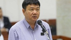 Bị cáo Đinh La Thăng tại phiên tòa. Ảnh: PLO.