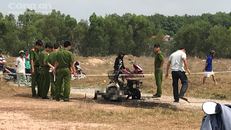 Hiện trường nơi xảy ra vụ việc. Ảnh: Công an TP.HCM