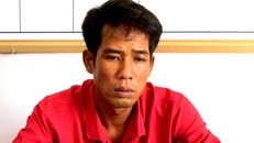 Nghi phạm Lý Chương tại cơ quan Công an. Ảnh: VNE