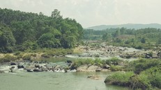 Khu vực xảy ra vụ đuối nước. Ảnh: Công an TP.HCM