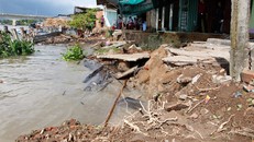 Đây là những gì còn sót lại sau vụ sạt lở đất xảy ra vào khoảng 2 giờ 30 phút ngày 4-5.