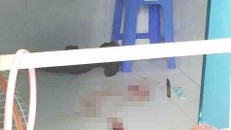 Hiện trường vụ án mạng. Ảnh Tiền Phong.