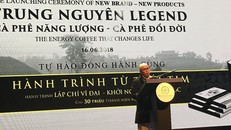 Ông Đặng Lê Nguyên Vũ xuất hiện tại buổi ra mắt thương hiệu