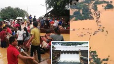 Vỡ đập thuỷ điện Xe Pian-Xe Namnoy ở tỉnh Attapeu, đông nam Lào