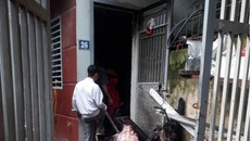 Nhà ông Xuân vẫn ngổn ngang sau đám cháy. 