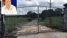 Khu đất mà ông Khanh (ảnh nhỏ) đã mua lại với giá “bèo”