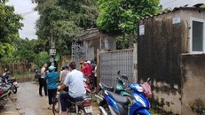 Rất đông người dân kéo đến theo dõi vụ việc.