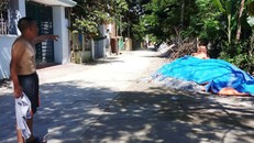 Hiện trường vụ tai nạn khiến thanh niên ăn trộm tử vong. Nguồn ảnh: NLĐ