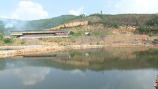 Hồ chứa nước thải tại xã Thượng Yên Công