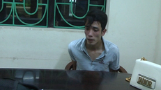 Lương Mạnh Cường tại cơ quan công an