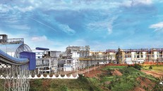 Toàn cảnh Nhà máy alumin Nhân Cơ