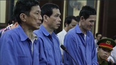 Các bị cáo tại tòa