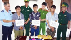 Ba đối tượng cùng tang vật.