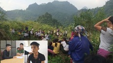Hiện trường phát hiện thi thể anh Nam (ảnh lớn) Hai đối tượng Bùi Văn An và Bùi Văn Hiền đã bị bắt giữ (ảnh nhỏ)