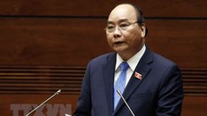 Thủ tướng Chính phủ Nguyễn Xuân Phúc trả lời chất vấn của đại biểu Quốc hội.