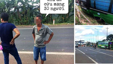 CSGT nói gì về việc 'người hùng' cướp lái cứu 30 hành khách gặp nạn?