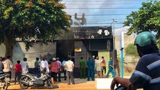 Hiện trường vụ cháy 