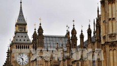 Quang cảnh tòa nhà Hạ viện Anh tại London ngày 21/8/2018