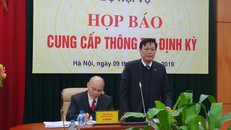 Thứ trưởng Bộ Nội vụ Nguyễn Duy Thăng chủ trì họp báo