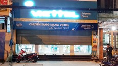 Cửa hàng nơi xảy ra vụ cướp. 