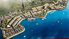 Lý Sơn và phối cảnh Dự án.