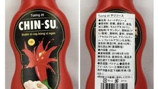 Hình ảnh loại tương ớt Chin-su bị chính quyền thành phố Osaka buộc thu hồi . Ảnh: OsakaCity.