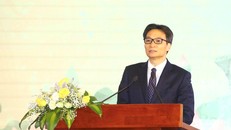 Phó Thủ tướng Vũ Đức Đam phát biểu. (Ảnh: Minh Quyết/TTXVN)