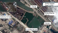 Hình ảnh vệ tinh CSIS đã thu được. Ảnh: Reuters