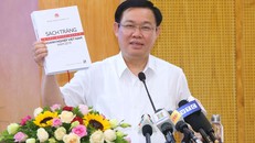 Phó Thủ tướng đề nghị các bộ, ngành Trung ương sử dụng Sách Trắng DN hằng năm là nguồn thông tin chủ yếu, tin cậy để phục vụ cho nghiên cứu hoạch định chiến lược thuộc ngành lĩnh vực mình phụ trách - Ảnh: VGP/Thành Chung