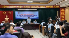 Buổi họp báo. Ảnh: VGP/Huy Thắng. 