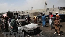 Ít nhất 26 người đã thiệt mạng và 159 người bị thương trong 2 vụ nổ lớn xảy ra ngày 2/9 và 5/9/2019 tại thủ đô Kabul. (Ảnh: THX/TTXVN)