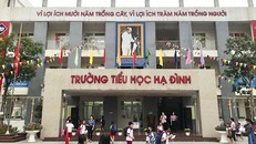 Trong ngày 9/9, có 223 học sinh Trường tiểu học Hạ Đình nghỉ học