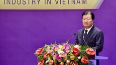 Phó Thủ tướng Trịnh Đình Dũng phát biểu khai mạc hội nghị. Ảnh: VGP/Nhật Bắc