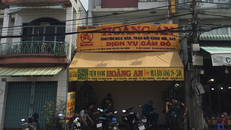 Tiệm vàng nơi xảy ra vụ việc. 