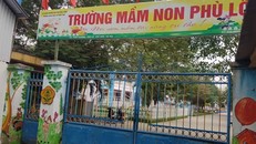 Trường mầm non Phù Lỗ, nơi xảy ra sự việc đáng tiếc