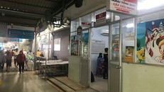 Bệnh viện nơi tiếp nhận trường hợp của 3 cháu nhỏ bị kẻ lạ mặt tấn công.