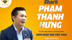 Hình ảnh Shark Hưng được BBI VIệt Nam quảng bá rộng rãi trong thời gian trước đây 