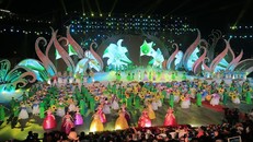 Trình diên nghệ thuật đặc sắc tại đêm khai mạc